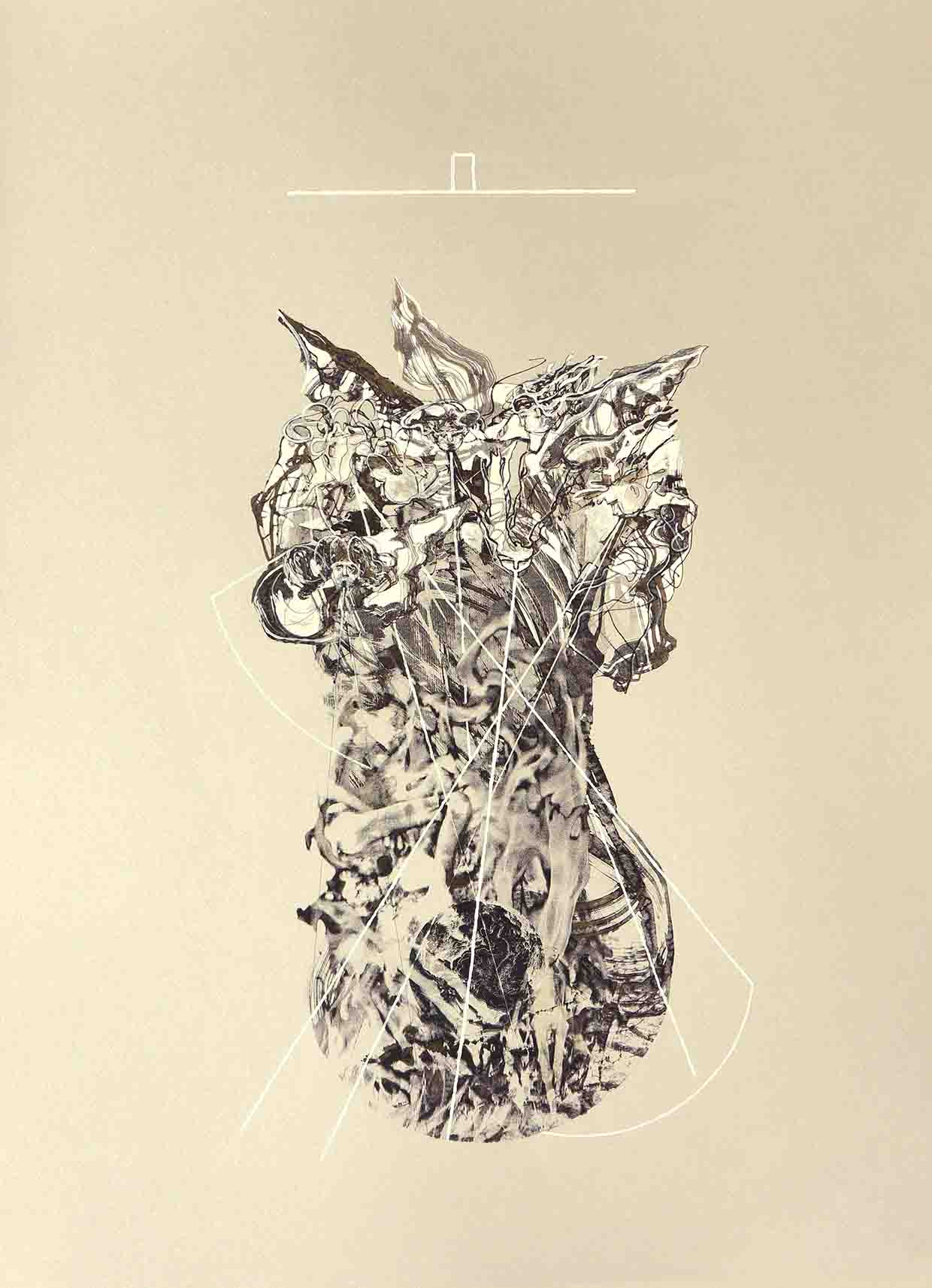 Apokalipse St.Jean_6 - tech.mixte - 50x70cm